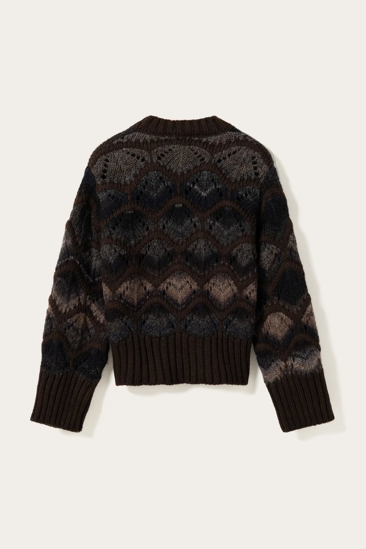 Espresso Wave Knit