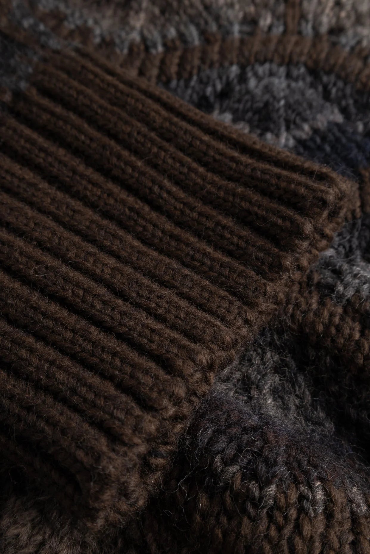Espresso Wave Knit