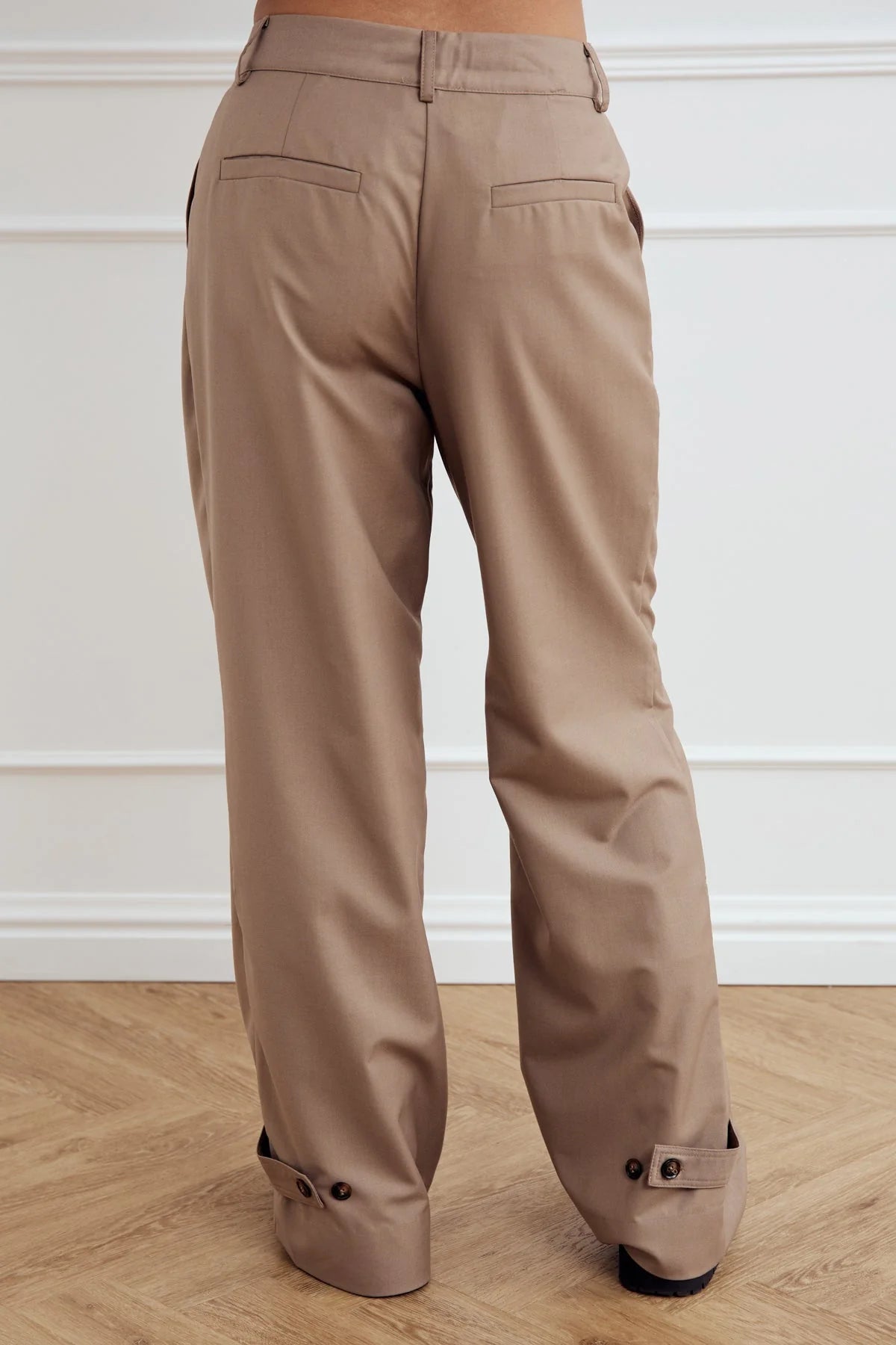 Wide Leg Suit Pants