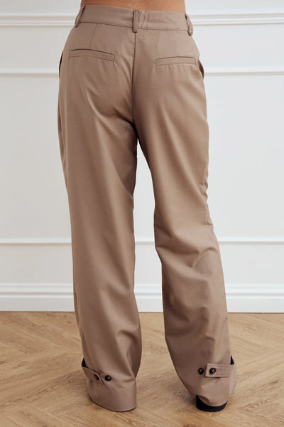 Wide Leg Suit Pants