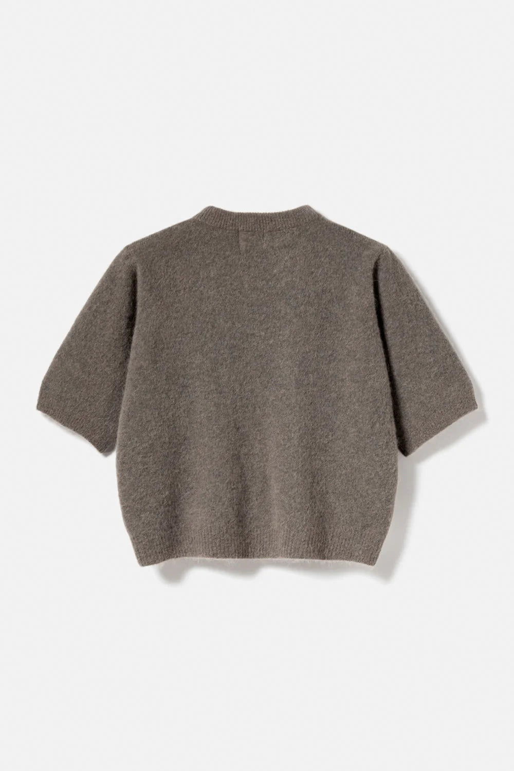 Soft Knit Button Cardigan – Short Sleeve