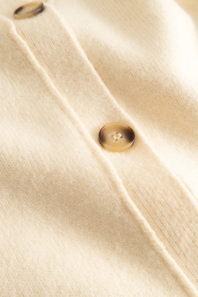 Relaxed Knit Button Cardigan