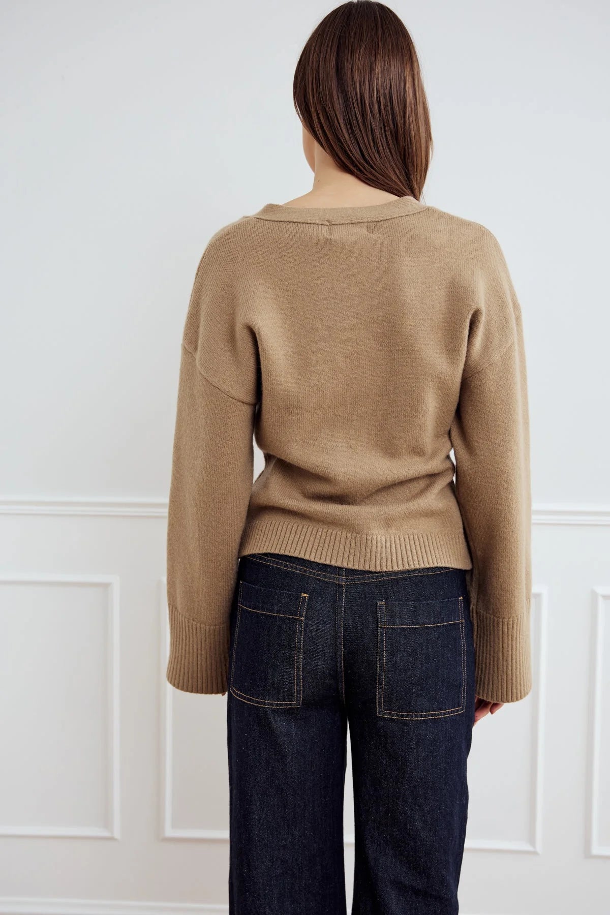 Relaxed Knit Button Cardigan