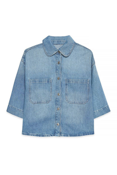 Boxy Denim Shirt