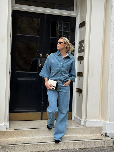 Boxy Denim Shirt