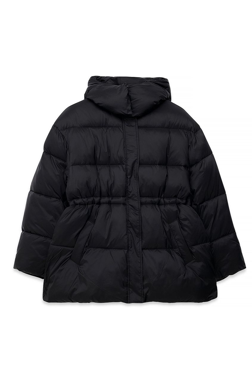 Drawstring Padded Jacket