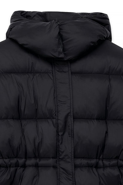 Drawstring Padded Jacket