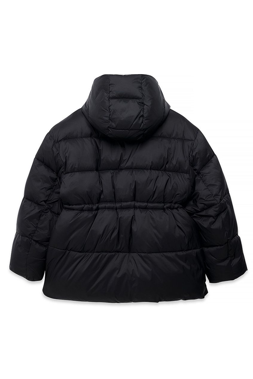 Drawstring Padded Jacket