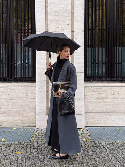 Wool Blend Knitted Midi Dress