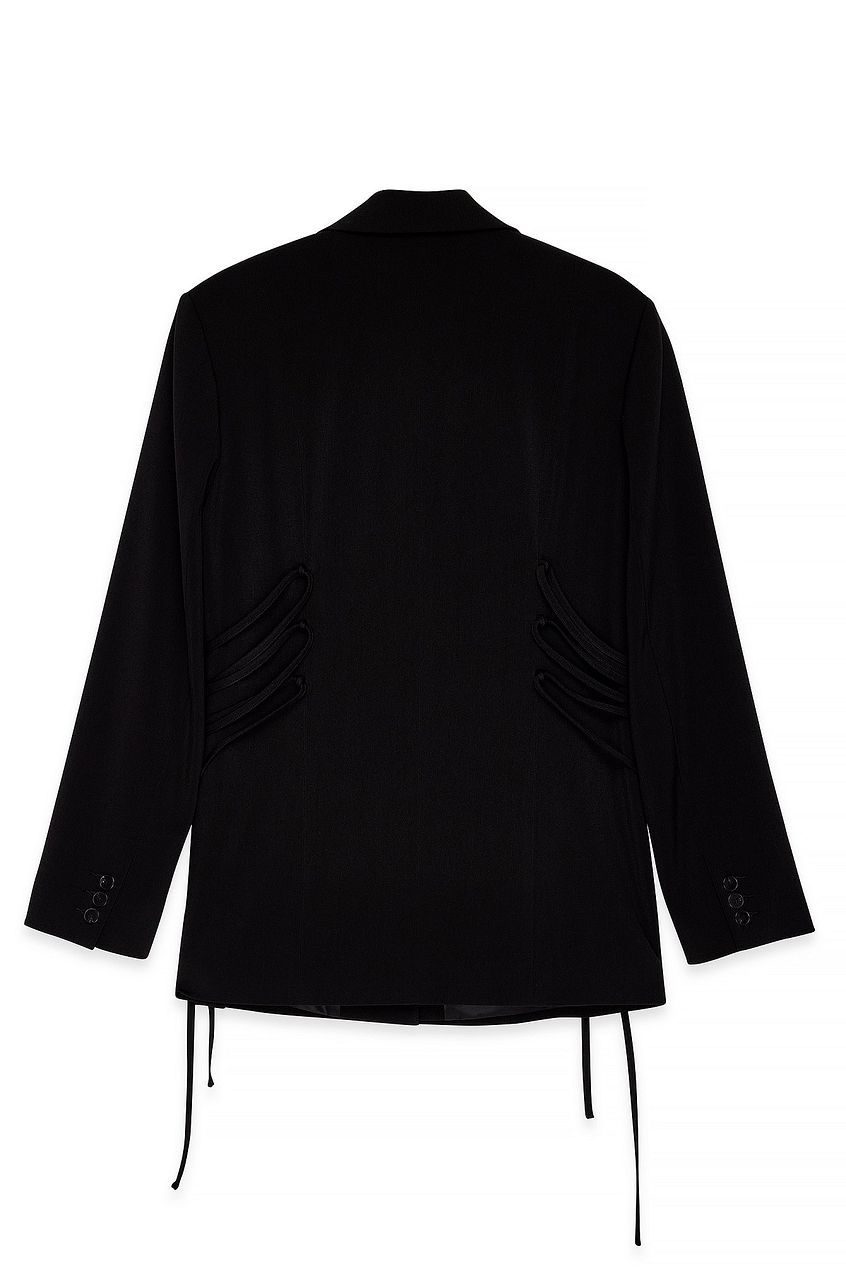 Fitted Lacing Blazer