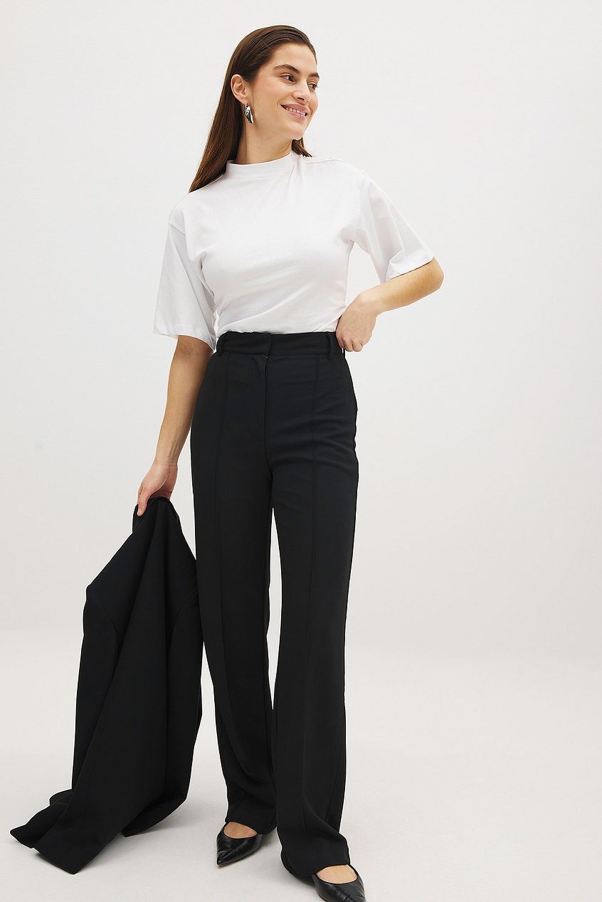 Wide High Waist Pants