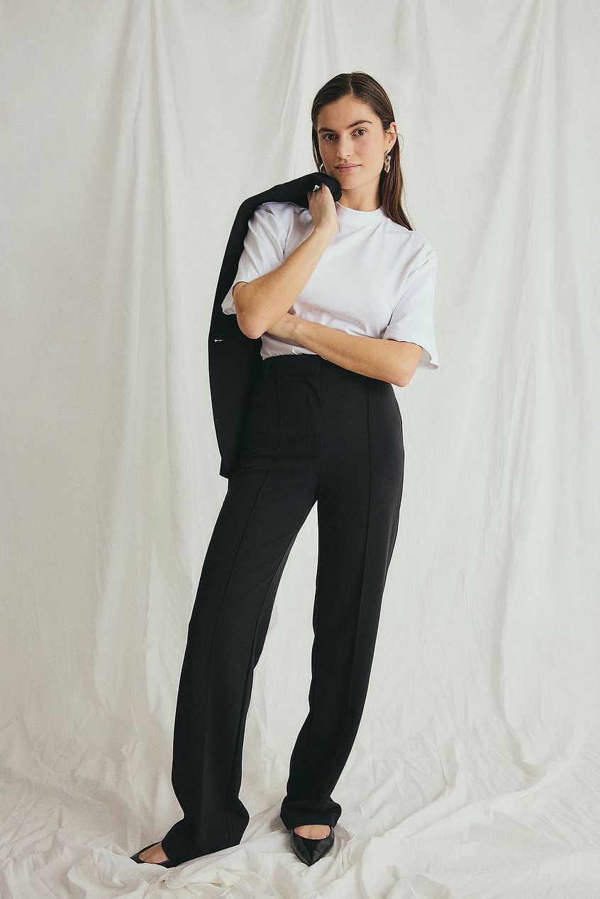 Wide High Waist Pants