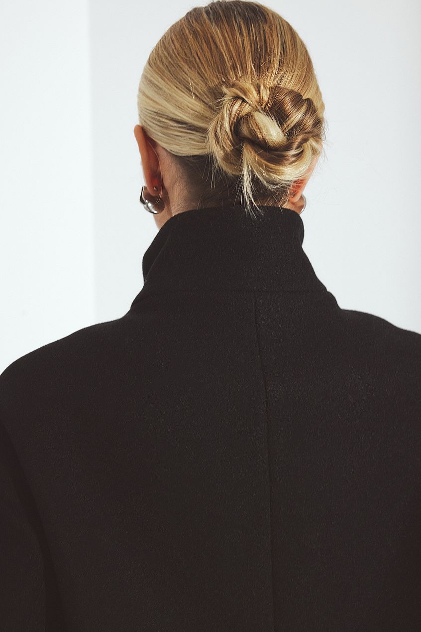 High Neck Short Coat