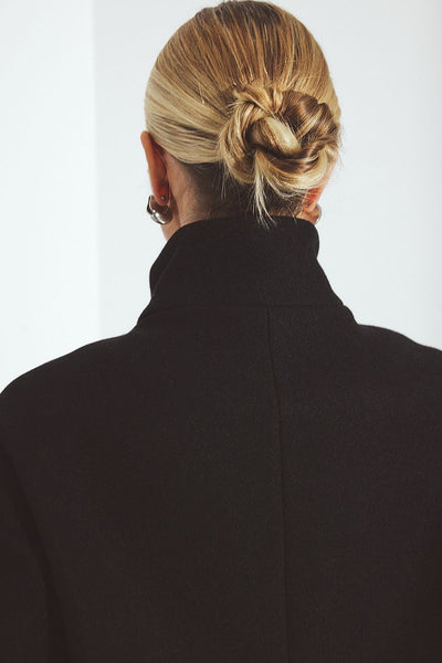 High Neck Short Coat