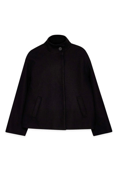 High Neck Short Coat