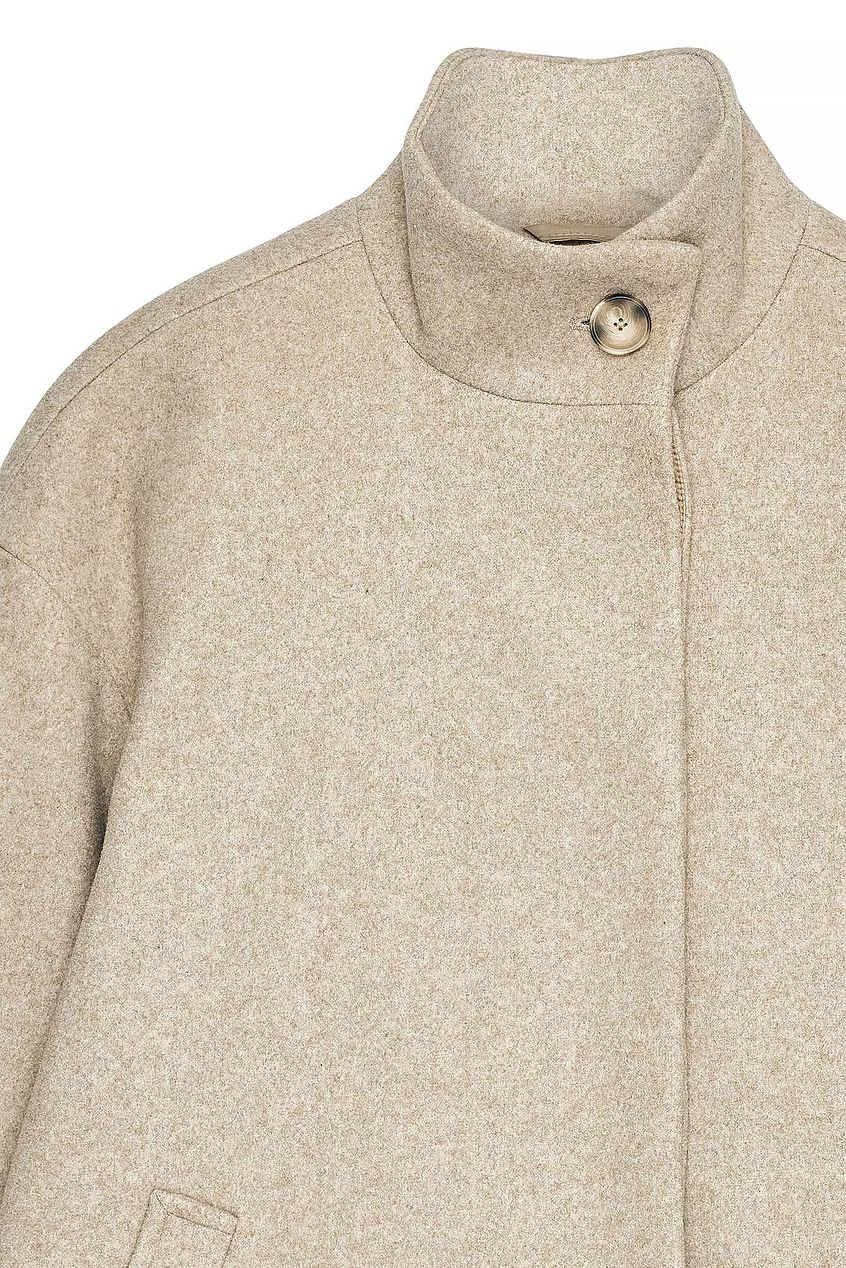 High Neck Short Coat