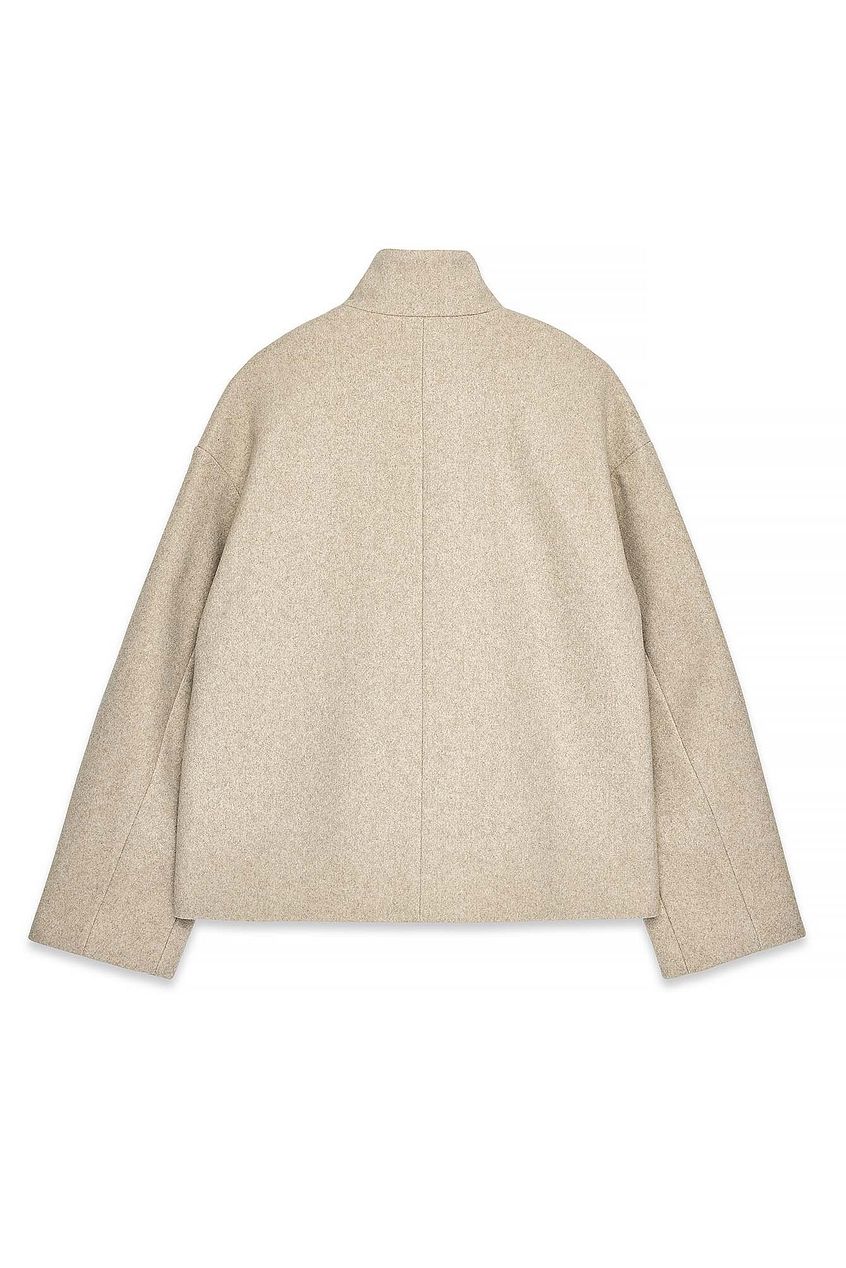 High Neck Short Coat