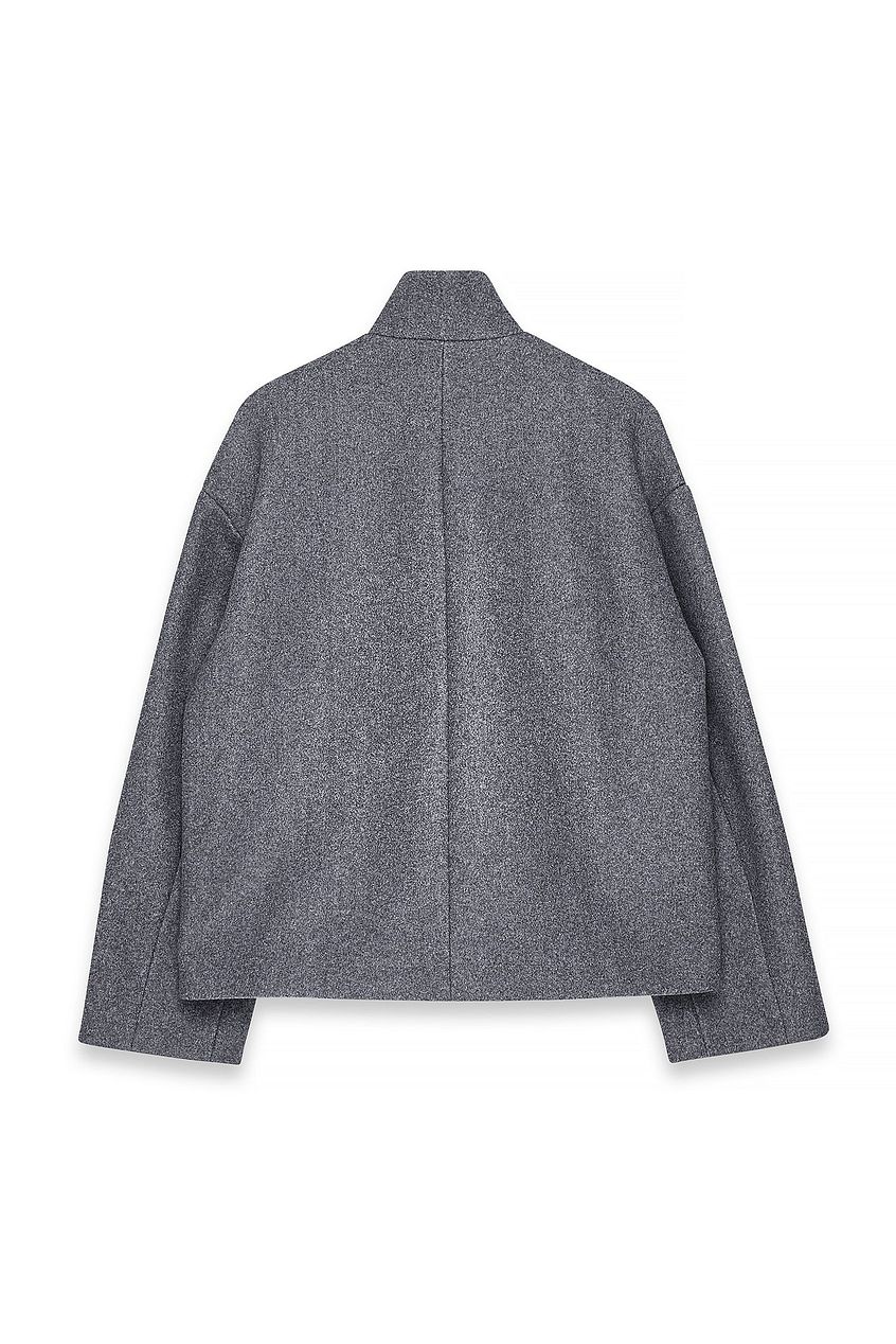 High Neck Short Coat