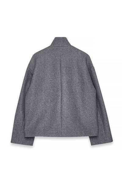 High Neck Short Coat