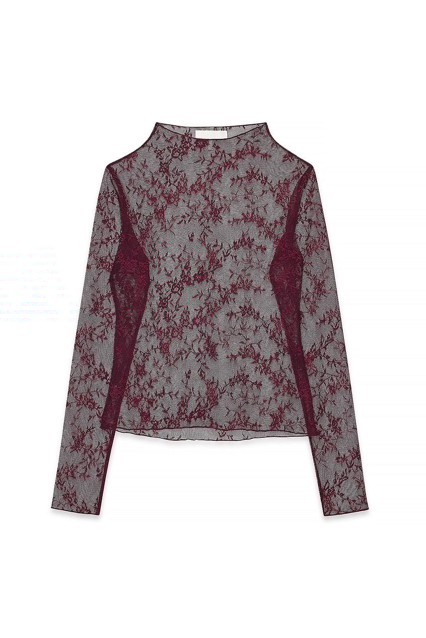 Long Sleeve Lace Top