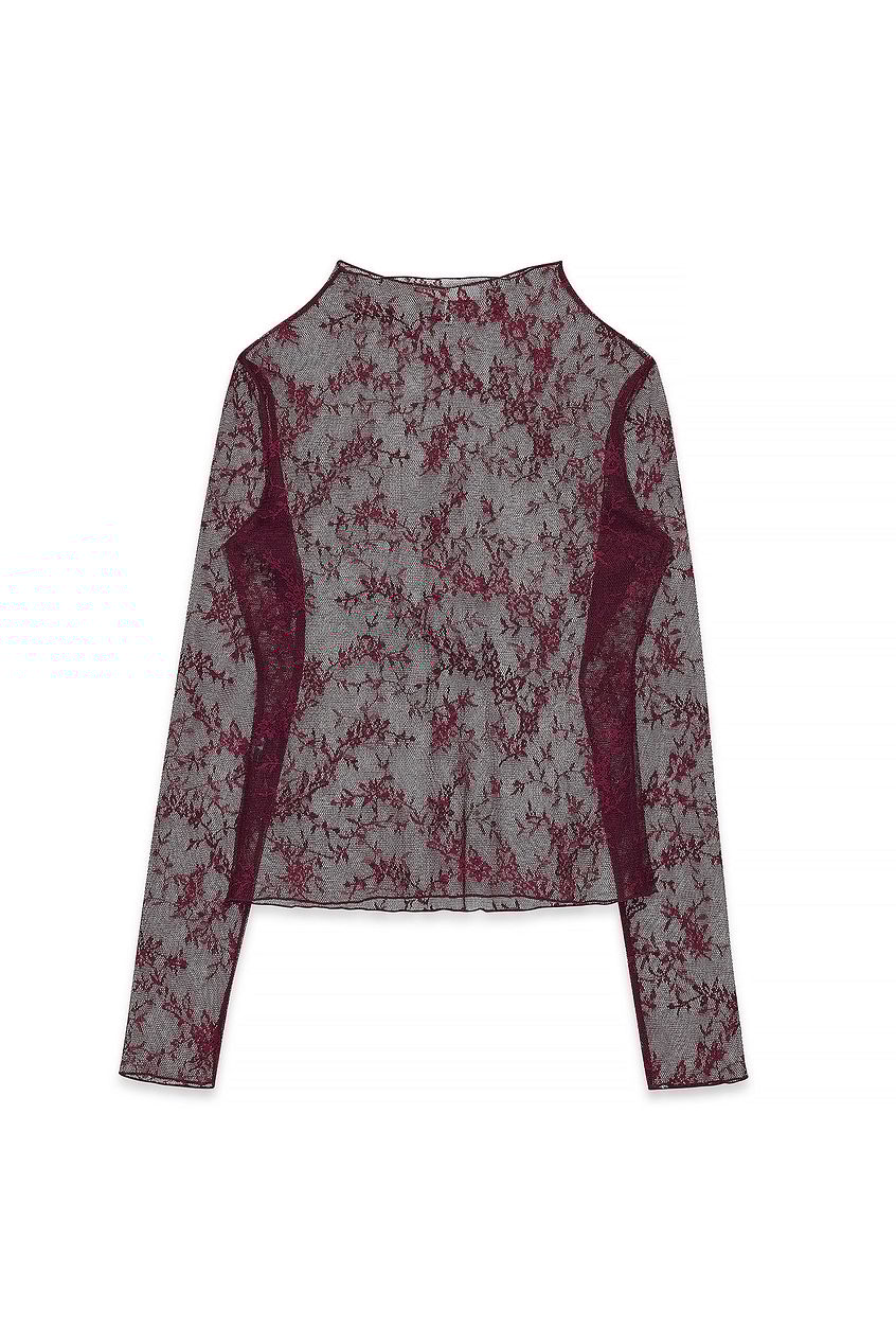 Long Sleeve Lace Top