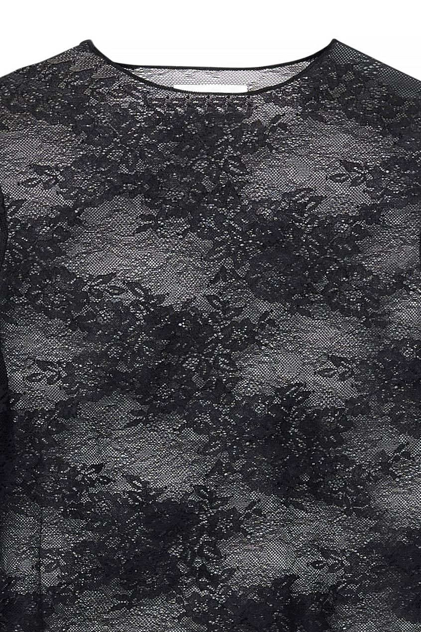 Floral Long Sleeve Lace Top