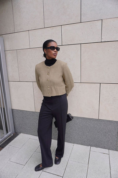 Wide High Waist Pants