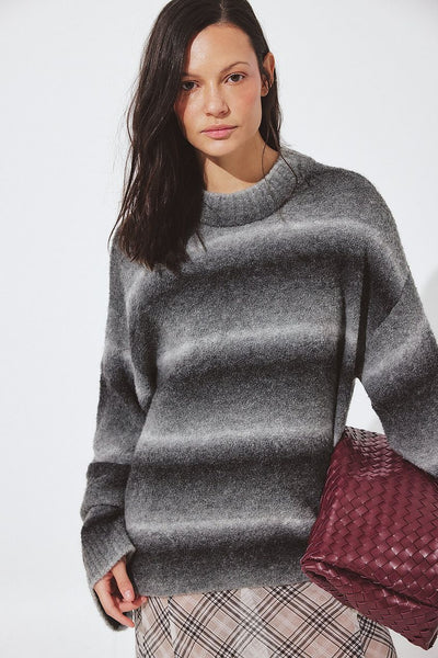 Ombre Knitted Oversized Sweater