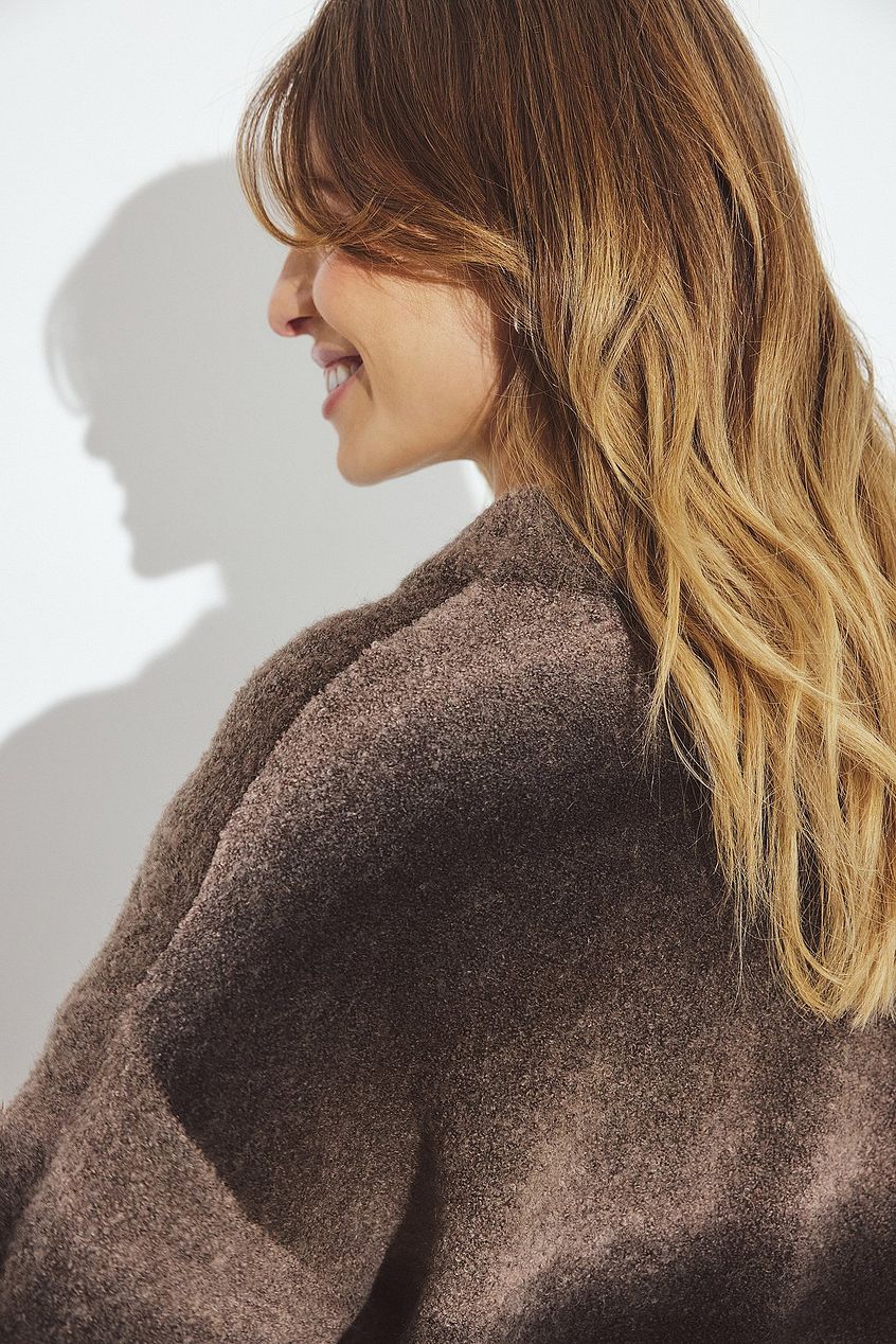 Ombre Knitted Oversized Sweater