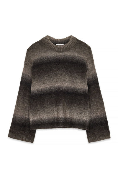 Ombre Knitted Oversized Sweater