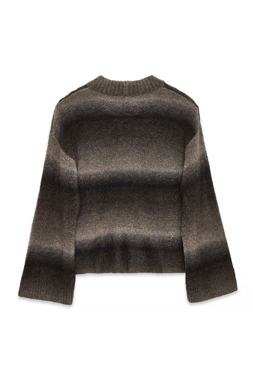Ombre Knitted Oversized Sweater