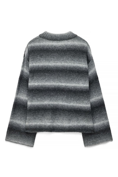 Ombre Knitted Oversized Sweater