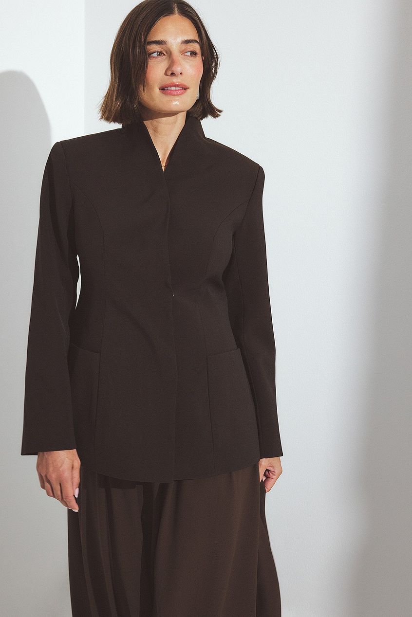 Sculpted Blazer