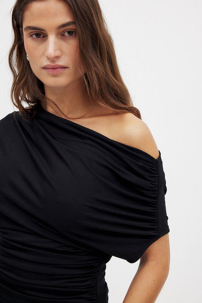 Soft Line Draped Top
