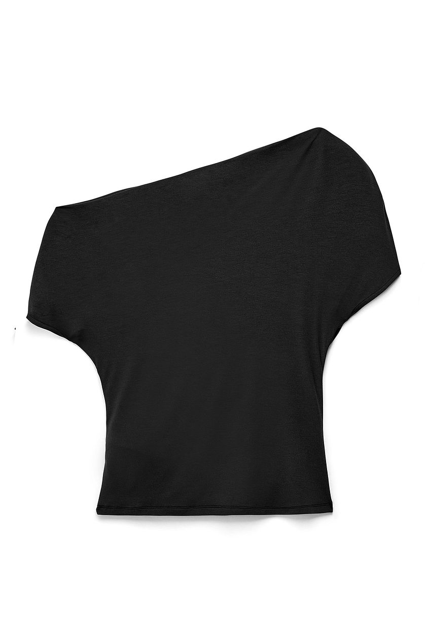 Soft Line Draped Top