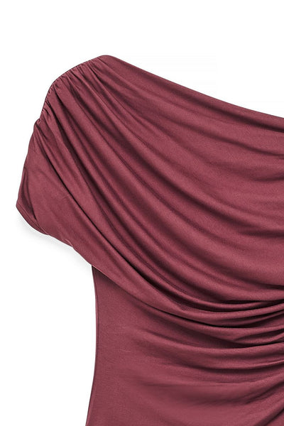 Soft Line Draped Top