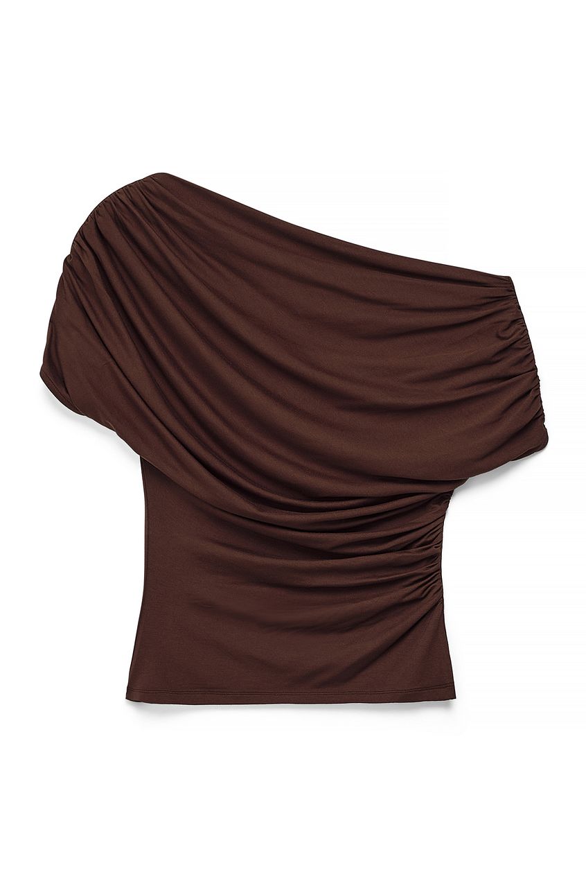 Soft Line Draped Top