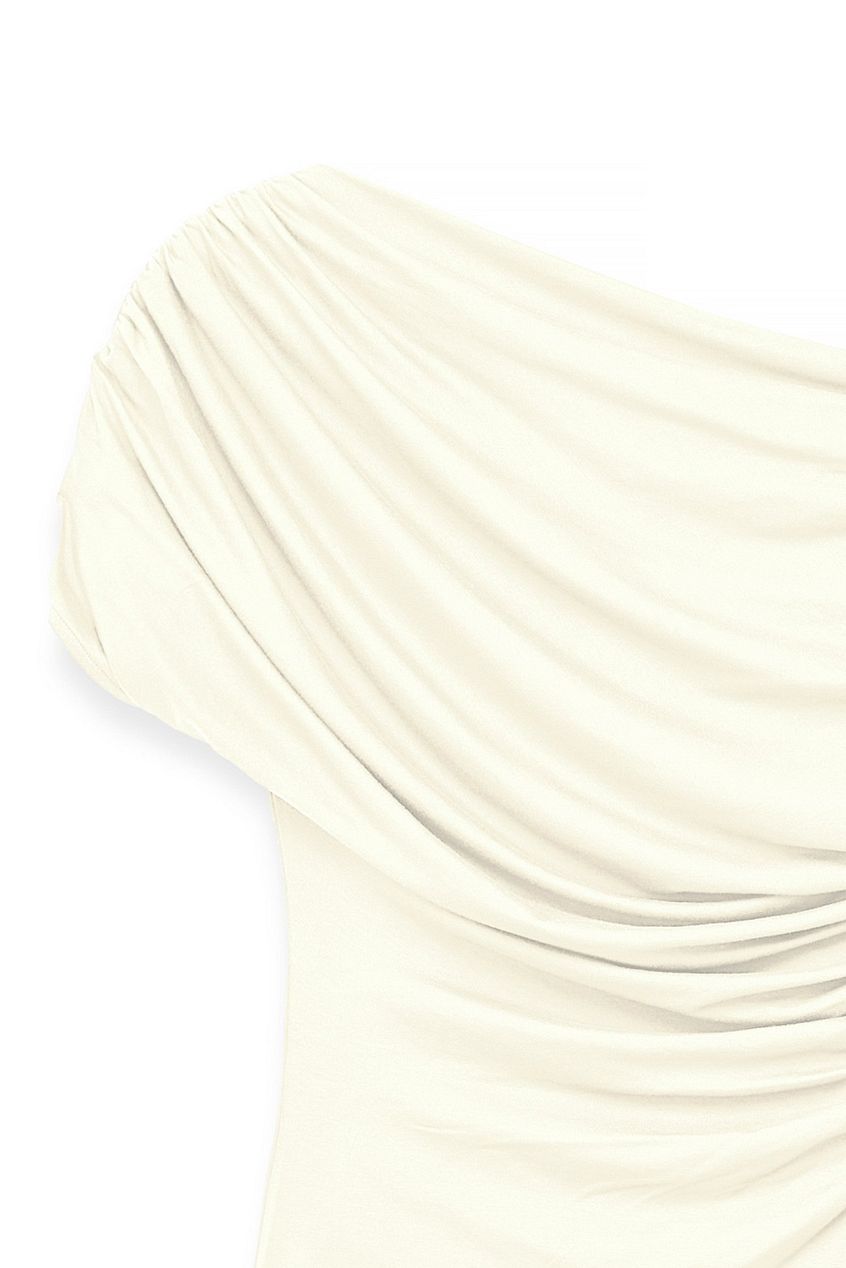 Soft Line Draped Top