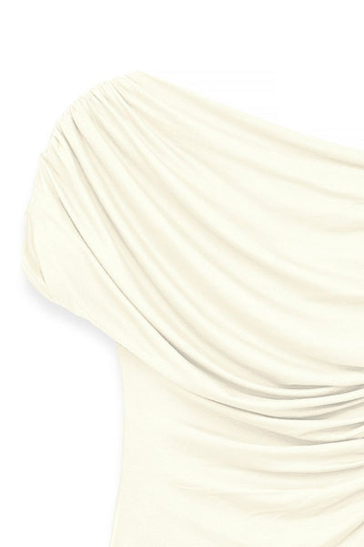 Soft Line Draped Top