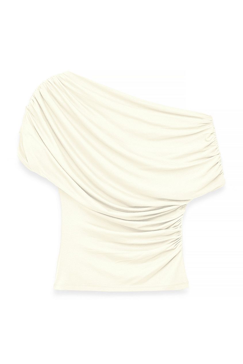 Soft Line Draped Top