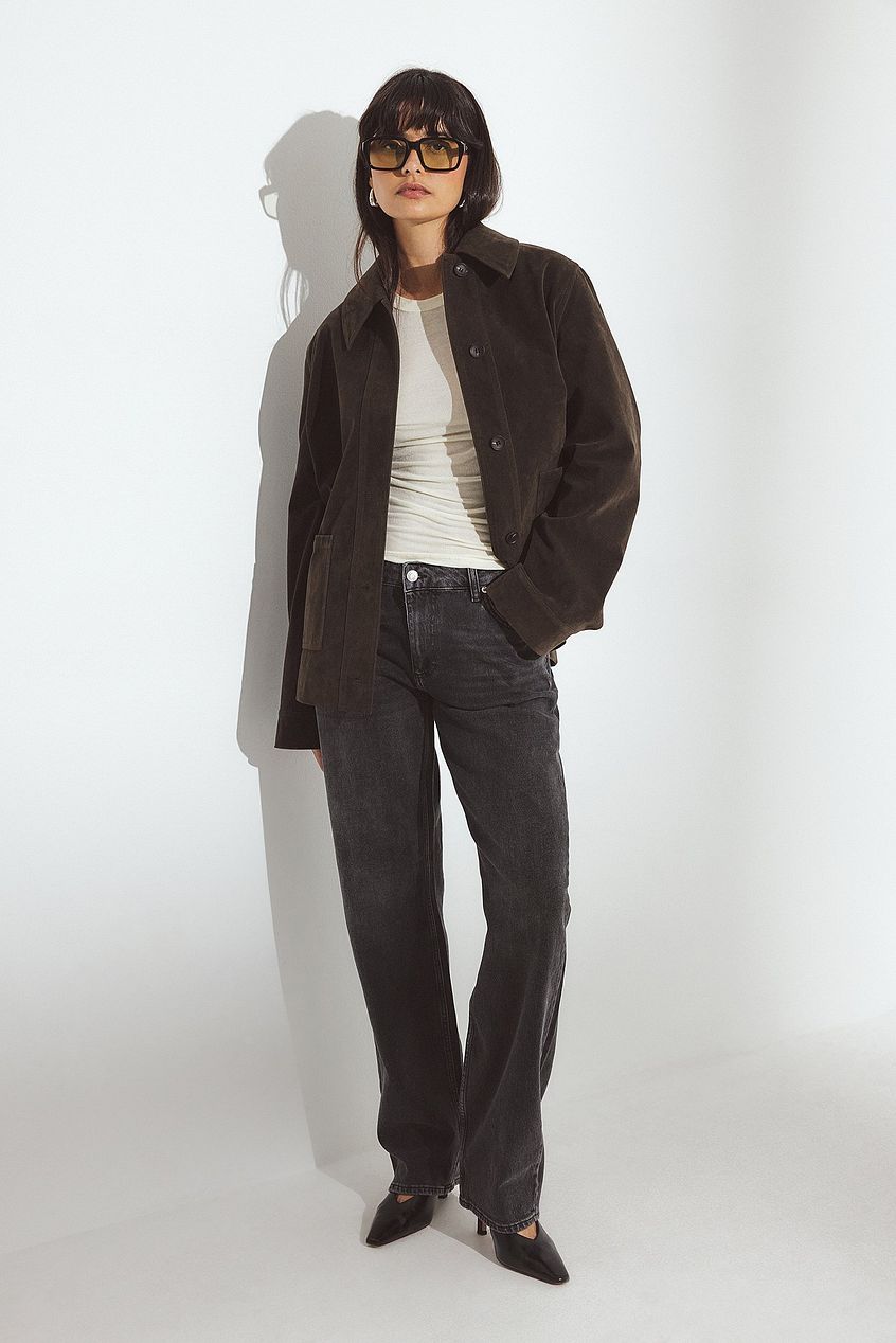 Straight Low Waist Jeans