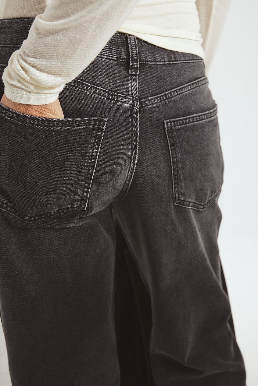 Straight Low Waist Jeans