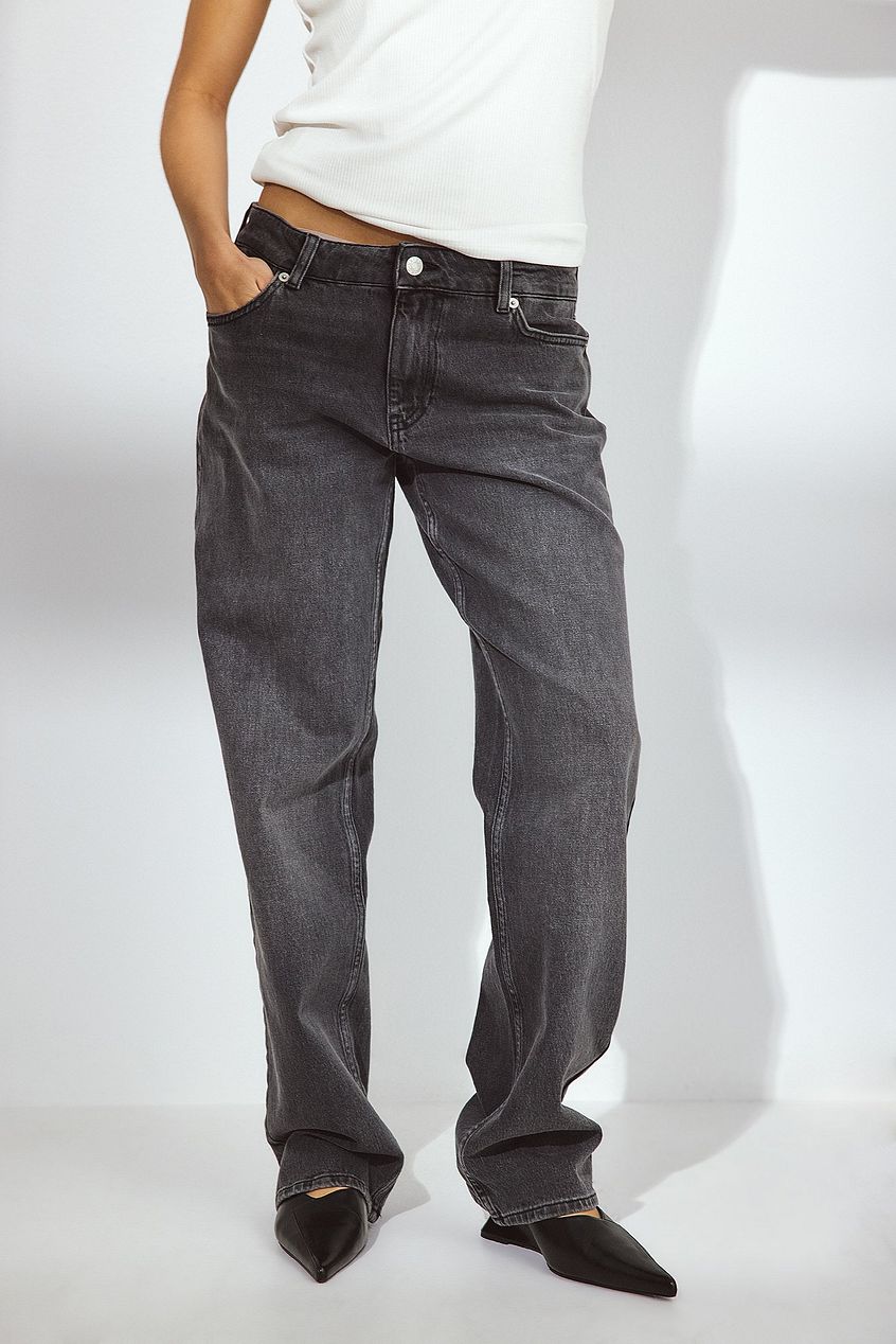 Straight Low Waist Jeans
