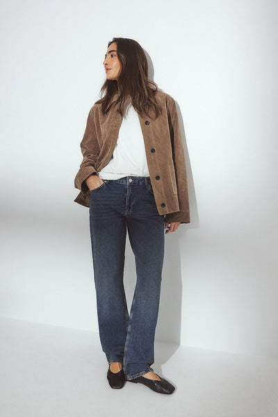 Straight Low Waist Jeans