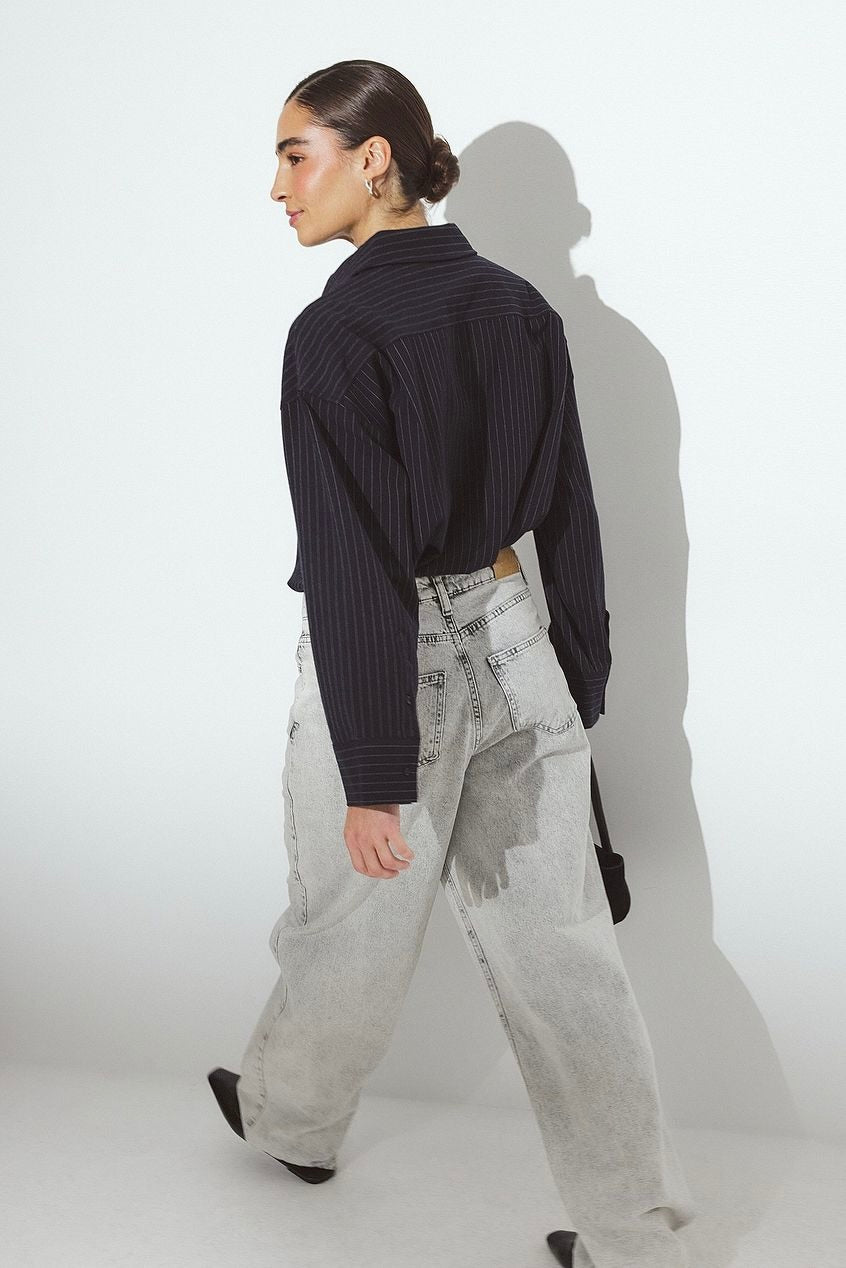 Striped Oversized Shirt