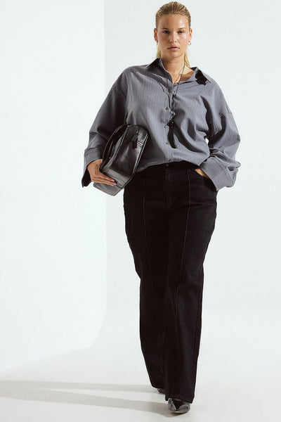 Striped Oversized Shirt