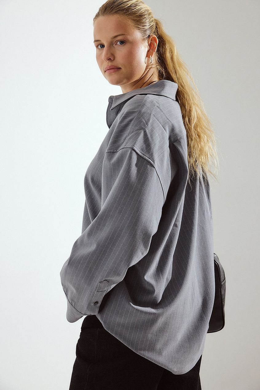 Striped Oversized Shirt