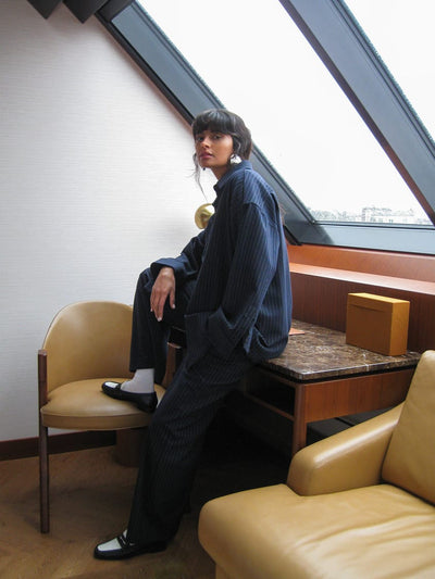 Striped Oversized Shirt