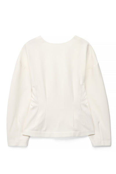 Tailored Fitted Button Front Blouse