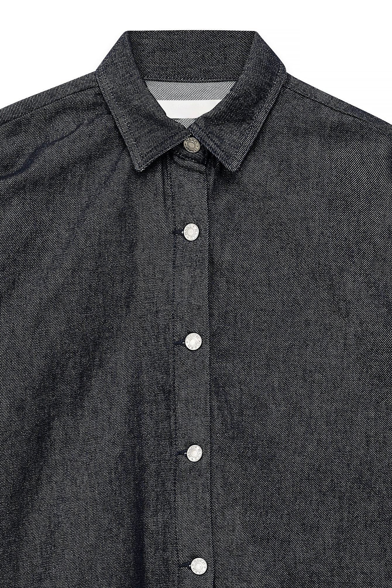 Wide Sleeve Denim Shirt